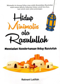 Image of Hidup minimalis ala Rasulullah