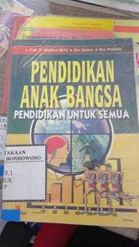 Image of Pendidikan Anak Bangsa