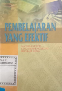 Image of Pembelajaran yang efektif