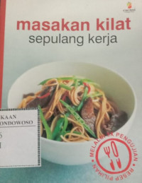 Image of Masakan Kilat Sepulang Kerja