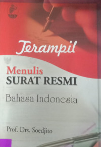 Image of Terampil Menulis Surat Resmi Bahasa Indonesia