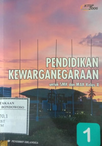 Image of Pendidikan kewarganegaraan Kelas X